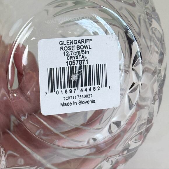 Waterford Crystal Traditional Glengariff Pattern Polished 5" Rose Bowl - Picture 6 of 12